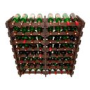 Ver imagem 2 de Adega Vinho Madeira 64 Garrafas Cor Imbuia C08 Cevey Adegas e Artesanatos