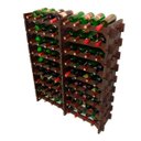 Ver imagem 2 de Adega Vinho Madeira 72 Garrafas Cor Imbuia C08 Cevey Adegas e Artesanatos