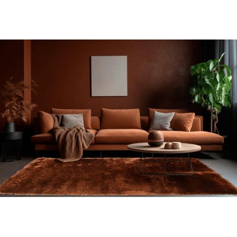 Tapete Life Confort Shaggy 50mm Chocolate 100x150 cm