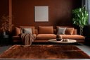 Ver imagem 1 de Tapete Life Confort Shaggy 50mm Chocolate 100x150 cm