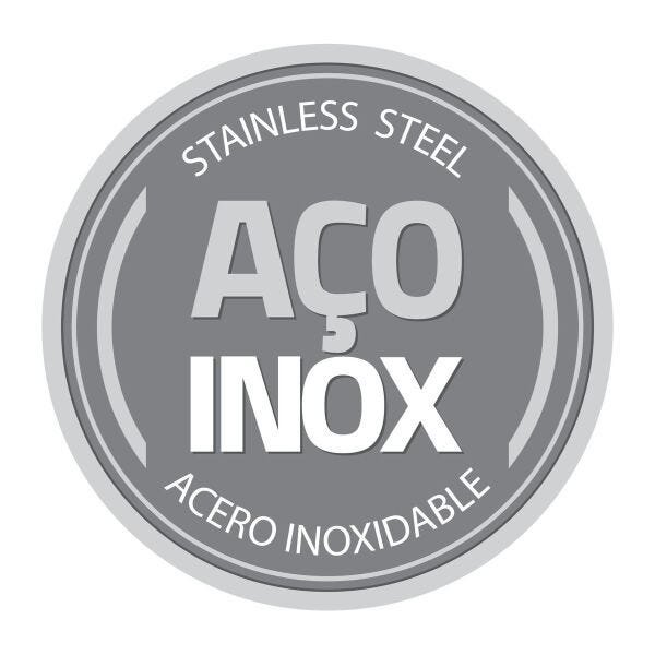 Conjunto 6 Garfos de Mesa Tramontina Laguna em Aço Inox