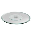 Ver imagem 1 de Prato Giratório Bisotado com Base Inox Luxo 90cm x 10M