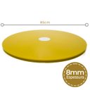 Ver imagem 2 de Prato Giratório 85cm De Vidro Temperado 8mm Cor Amarelo