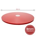 Ver imagem 4 de Prato Giratório 85cm De Vidro Temperado 8mm Cor Vermelho