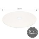 Ver imagem 2 de Prato Giratório 75cm De Vidro Temperado 8mm Cor Branco