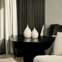 Ver mais imagens de Vasos de Cerâmica para Decoração de Sala Dupla Mimo Bege Petra
