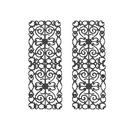 Ver imagem 1 de Kit 2 Grades De Ferro Ramada Sacada Varanda Escada 95X36Cm