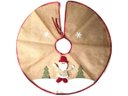 Ver imagem 2 de Saia para Árvore de Natal Decorada Papai Noel 60cm - Rio Master