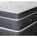 Ver imagem 3 de Colchão Viúva GENKI KENKO Terapêutico Molas Ensacadas com Massagem Suede Cor:Cinzachumbo