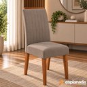 Ver imagem 2 de Conjunto de 2 Cadeiras Estofada Sala de Jantar Grécia Dobuê