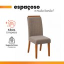 Ver imagem 6 de Conjunto de 2 Cadeiras Estofada Sala de Jantar Grécia Dobuê