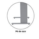 Ver imagem 7 de Mesa Auxiliar para Escritório MX90 Maxxi Móveis 92cm Pandin Cinza