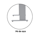 Ver imagem 6 de Escrivaninha Mesa Escritório Secretária Mx120 Maxxi