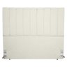 Cabeceira Cama Box London 1,40 Casal Boucle Linha Premium:off White - 3