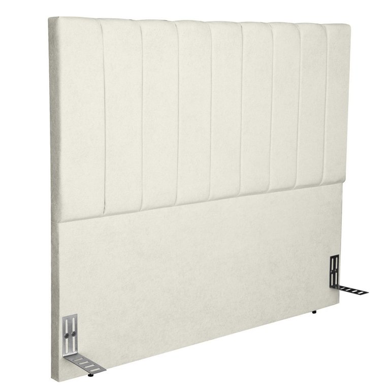 Cabeceira Cama Box London 1,40 Casal Boucle Linha Premium:off White