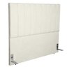 Cabeceira Cama Box London 1,40 Casal Boucle Linha Premium:off White - 1