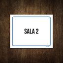 Ver imagem 1 de Placa Ambiente Sinalização Setor Sala 2 27X35