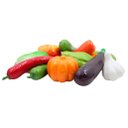 Ver imagem 4 de Kit 12 Decoração Hortaliças e Legumes Artificiais em Isopor