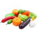 Ver imagem 1 de Kit 12 Decoração Hortaliças e Legumes Artificiais em Isopor