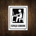 Ver imagem 1 de Placa Condomínio Ambiente Espaço Cowork 36x46
