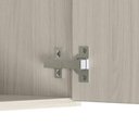 Ver imagem 5 de Paneleiro 4 Portas MDF Vidro 70x221 cm Kali 183488 Bianco Toq Nicioli