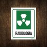 Placa Sinalização Hospitalar Radiologia 36x46 - 1