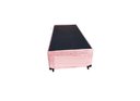 Ver imagem 1 de Cama Box Baú Solteirão King Blindado Suede Rosé 203X96X44 Cm