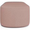 Ver imagem 7 de Kit 02 Puffs Decorativos Orgânicos para Living Quarto 140cm Doha W01 Linho Rosê - Lyam Decor