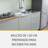 Cozinha Modulada 4 Peças Nesher Marquesa Ripado 100% Mdf - 6
