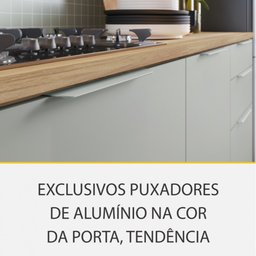 Cozinha Modulada 4 Peças Nesher Marquesa Ripado 100% Mdf - 5
