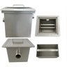 Caixa de Gordura de Inox 12 Litros Prateado - 1