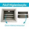 Caixa de Gordura de Inox 12 Litros Prateado - 3