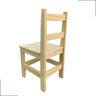 Conjunto Mesa Carteira Mesinha Baú Quadrada Infantil Educativa Atividades Madeira Maciça Resistente - 6