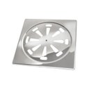 Ver imagem 1 de Ralo Tampa Quadrada Grelha 15x15 Inox 201 Lavabos e Banheiro