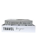 Ver imagem 1 de Dupla Livro Caixa Porta Objetos P/ Decorar C/ Tampa que Abre