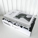 Ver imagem 4 de Dupla Livro Caixa Porta Objetos P/ Decorar C/ Tampa que Abre