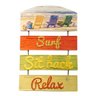Placa Praia Surf Sit Bach Relax de Metal - 50x33 cm - 3