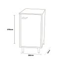 Ver mais imagens de Balcão Multiuso Cozinha para Filtro de Água 1 Porta Montado – Amadeirado Cinza e Marrom