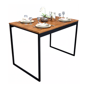 Mesa Jantar Apartamento Industrial 100% Mdf Compacta 100x60