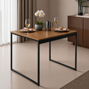 Ver imagem 1 de Mesa Jantar Apartamento Industrial 100% MDF Compacta 100x60