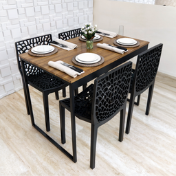 Mesa Jantar Apartamento Industrial 100% Mdf Compacta 100x60 - 2