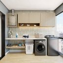 Ver imagem 1 de Lavanderia Modulada 2 Peças 4 Portas Simone Mendes