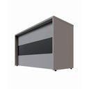 Ver imagem 2 de Balcão de Atendimento 90 cm Reto Recepção Baixo F5 Office
