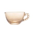 Ver imagem 3 de Conjunto 4 Xícaras Chá Cristal Com Pires Âmbar 180Ml - Wolff