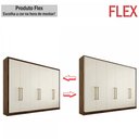 Ver imagem 5 de Guarda-roupa Casal Argos 6 Portas 6 Gavetas 100% Mdf Brauna/off White - Mademarques