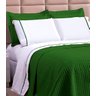 Jogo Lençol Solteiro Branco Liso com Viés 3 Peças 100% Algodão - 1