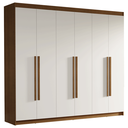 Ver imagem 3 de Guarda-roupa Casal 6 Portas Batentes Venus Madesa