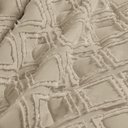 Ver imagem 6 de Colcha Madelyn Queen Size Cobre Leito Aveline 03 Peças Matelado 300 Fios:CAQUI