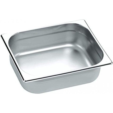 Kit 6 Cubas Gastronomica Inox Gn 1/4 X 65mm (265x162mm)