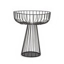 Ver imagem 1 de Centro de Mesa Fruteira Aramada em Metal com Pedestal 28x25cm